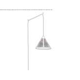 LED hanging lamp made of raffia Suceava