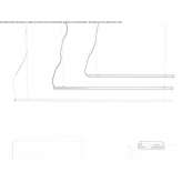 Aluminum LED hanging lamp Balcaciu