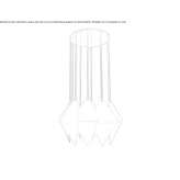 Stalowa lampa wisząca LED Grebnevo