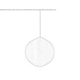 LED fabric pendant lamp Mougins