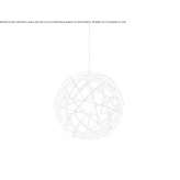 Handmade birch hanging lamp Zatoka