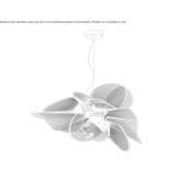 Cristalflex® LED hanging lamp Lewes