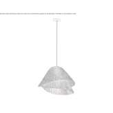LED hanging lamp made of stainless steel Elwood