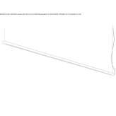 Suspended LED linear lamp Agabeyli