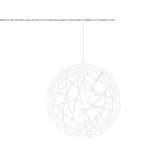 Handmade birch hanging lamp Zatoka