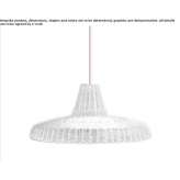 Pendant lamp made of woven wicker Chermen