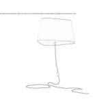 LED fabric pendant lamp Pitelino