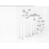 Crystal LED hanging lamp Curug