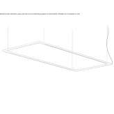 Rectangular LED hanging lamp Agabeyli
