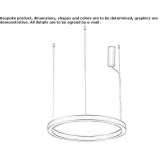 Stalowa lampa wisząca LED Edinboro