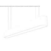 Aluminum LED hanging lamp Balcombe