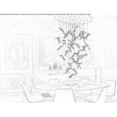 Crystal chandelier Logresti