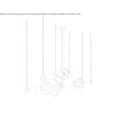 LED hanging lamp made of blown glass Artajona