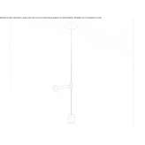 Steel hanging lamp Roitham