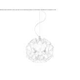 Goldflex® LED hanging lamp Boghesti