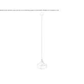 Glass pendant lamp Faimes