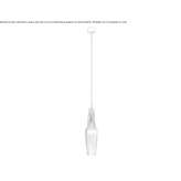 Glass pendant lamp Faimes