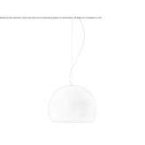 Aluminum hanging lamp Vechigen