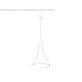 Glass pendant lamp Ermioni