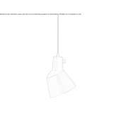 Swivel aluminum pendant lamp Dornhan