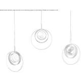 Aluminum LED hanging lamp Tomice