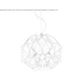 Copperflex hanging lamp Boghesti