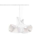 Handmade hanging lamp made of wooden veneer Vore