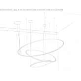 Aluminum LED hanging lamp Otter