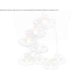 LED hanging lamp made of glass Leninsk