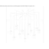 LED hanging lamp made of borosilicate glass Grandate