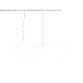 LED hanging lamp made of polyethylene Naranjal
