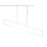 LED hanging lamp Montiano