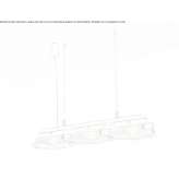 LED hanging lamp made of glass Leninsk