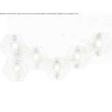 LED hanging lamp made of glass Leninsk