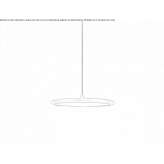 Hanging lamp made of metal, painted with LED diodes Nicotera