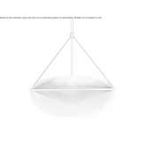 LED hanging lamp made of acrylic Geste