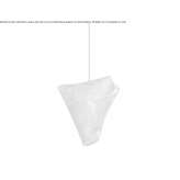 LED hanging lamp made of stainless steel Kirkenes