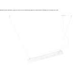 Metal LED hanging lamp Slins