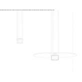 Stalowa lampa wisząca LED Lefkimmi
