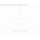 LED hanging lamp Sosnowka