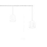 Aluminiowa lampa wisząca LED Ostrov