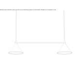 Aluminiowa lampa wisząca LED Serdanu