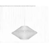 LED hanging lamp made of stainless steel Nashotah