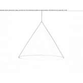 Steel LED hanging lamp Canby