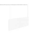 Lampa wisząca LED z filcu Pretzier