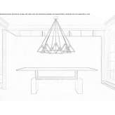 Pendant lamp Visp