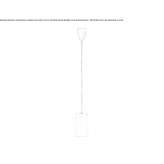 Lampa wisząca ze szkła opalowego Bolme