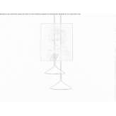 Aluminum LED hanging lamp Barcabo