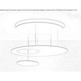 Aluminum LED hanging lamp Topcam