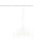 Iron LED chandelier Welzheim